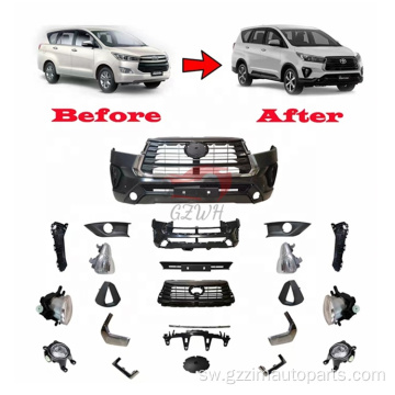 Innova 2016 Boresha 2021 zamani kwa BodyKit Mpya